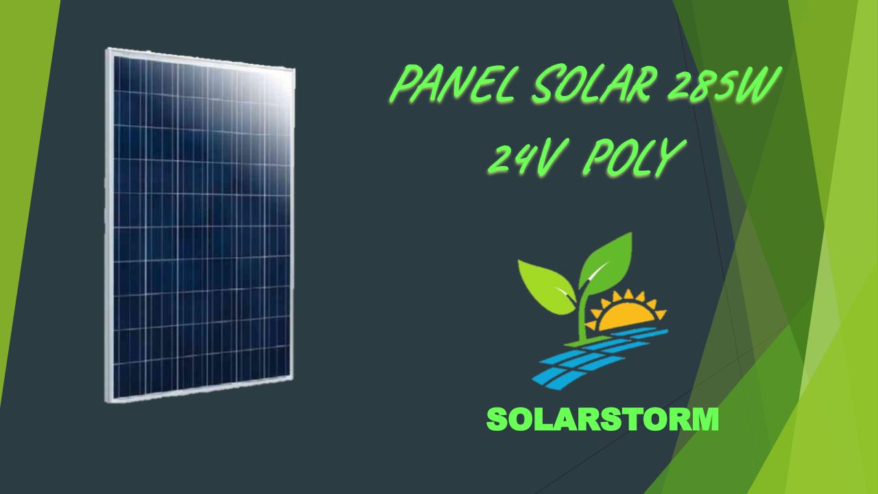 Panel Solar 285w 24V Poly Anhui Sine